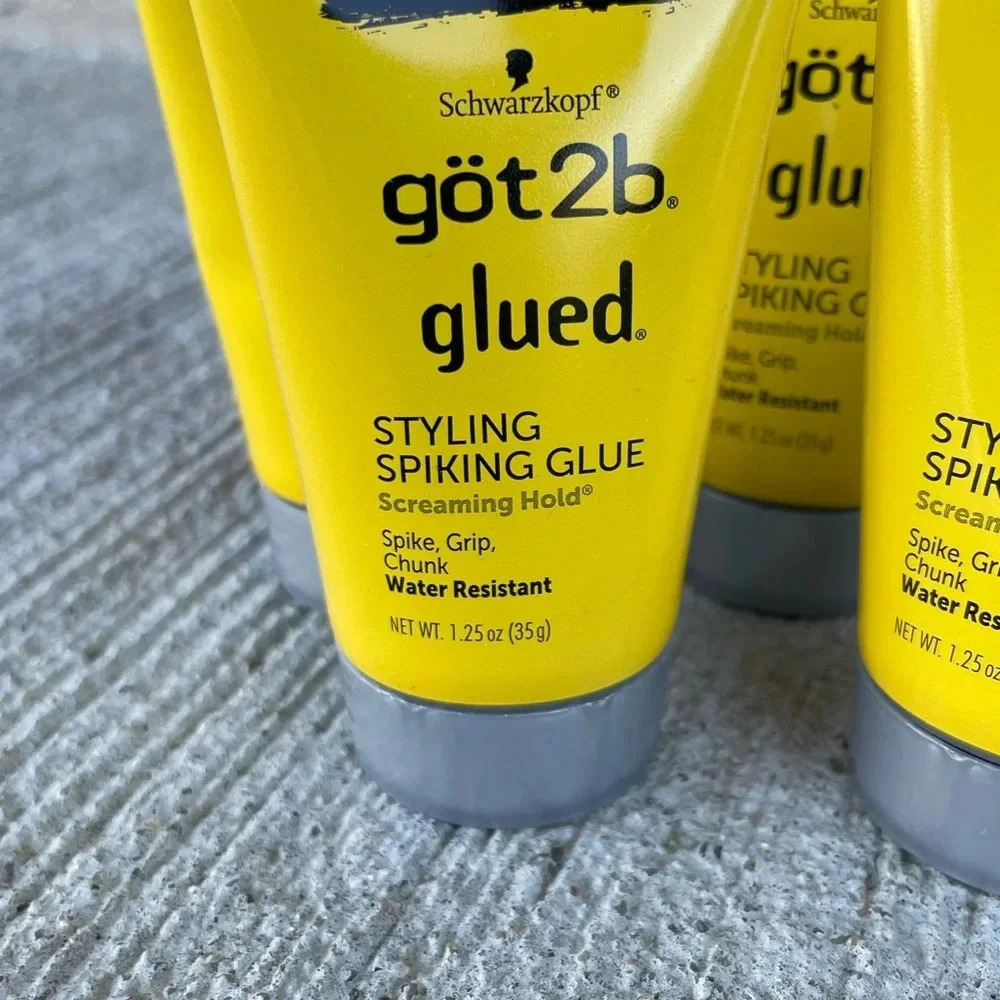 Got2B Glued Styling Spiking Glue Gel Hair Mens Womens Travel Size Henkel - Picture 2 of 4